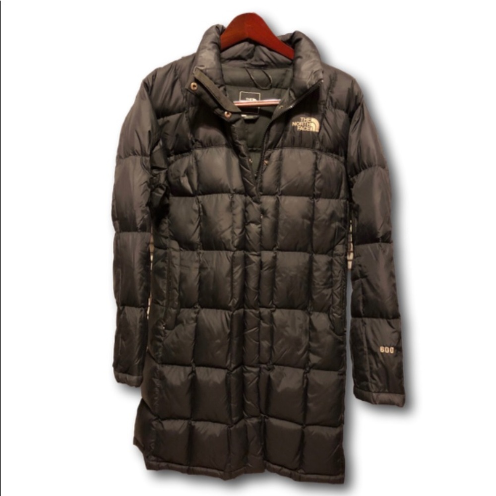 North Face Woman’s Long Coat. Size Medium.